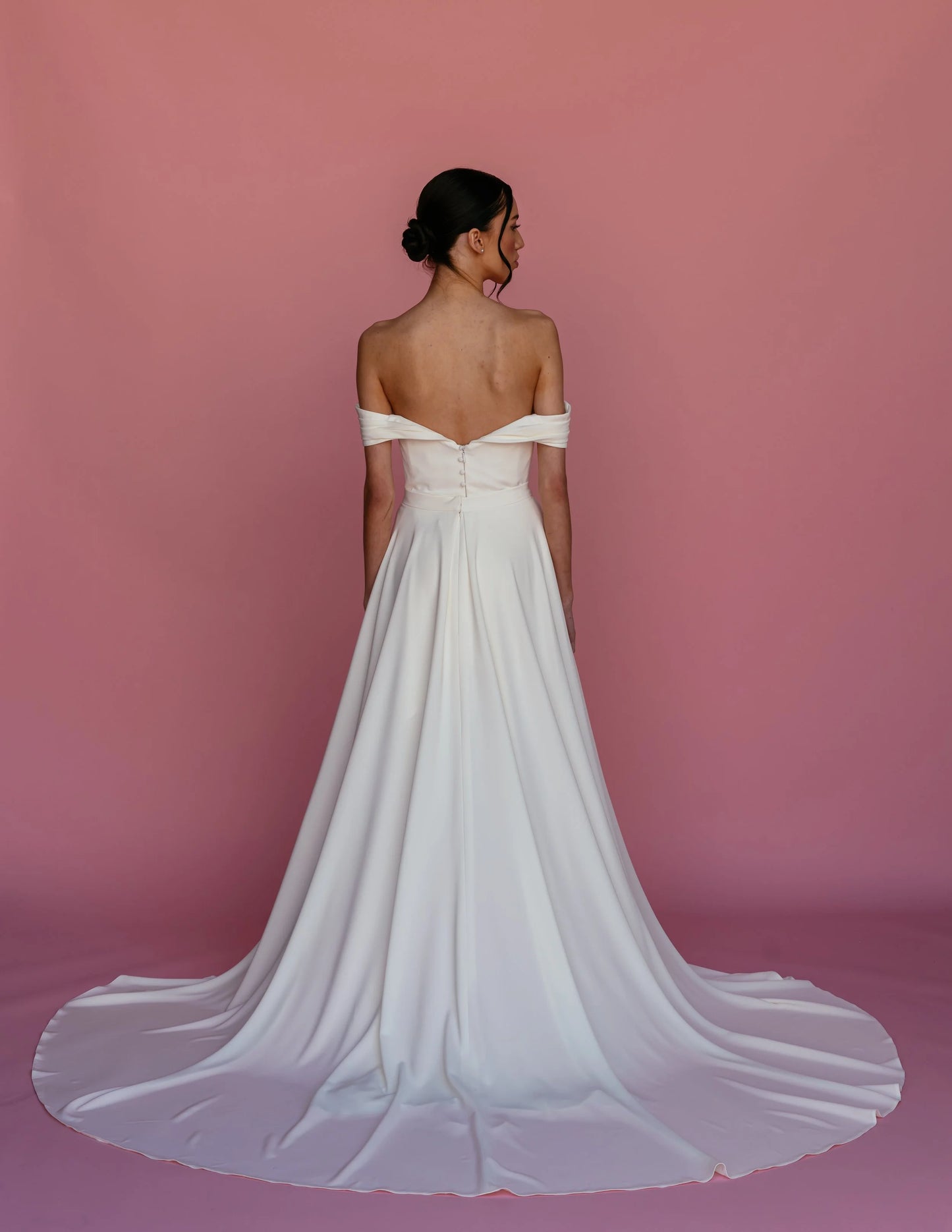 SS811 OVERSKIRT - SATIN JERSEY