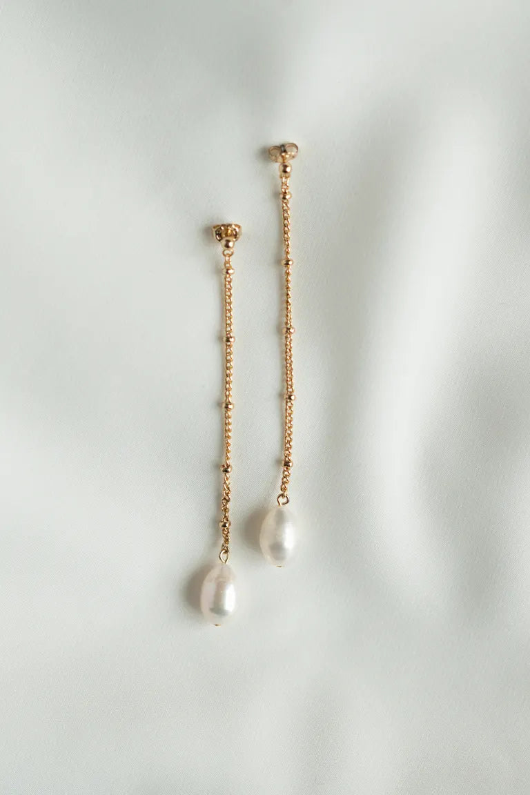 Hampton Pearl Drop Earring