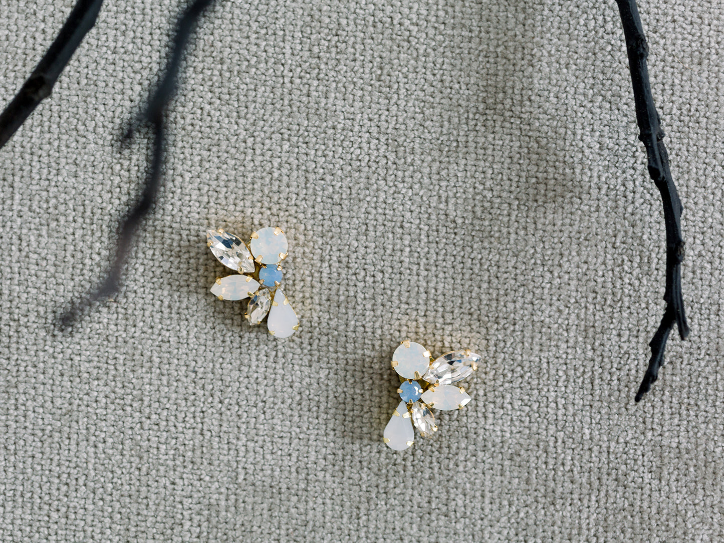 Boucles d'oreilles en loupe