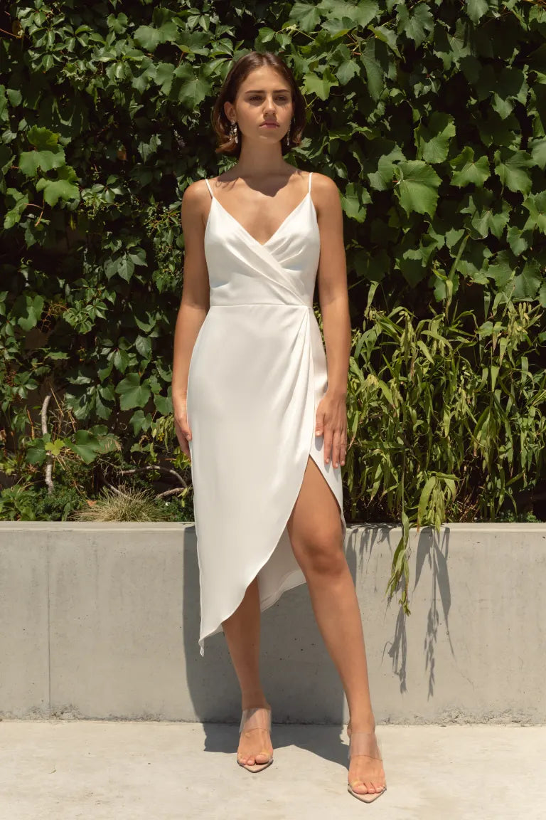 Jenny yoo wrap sales dress