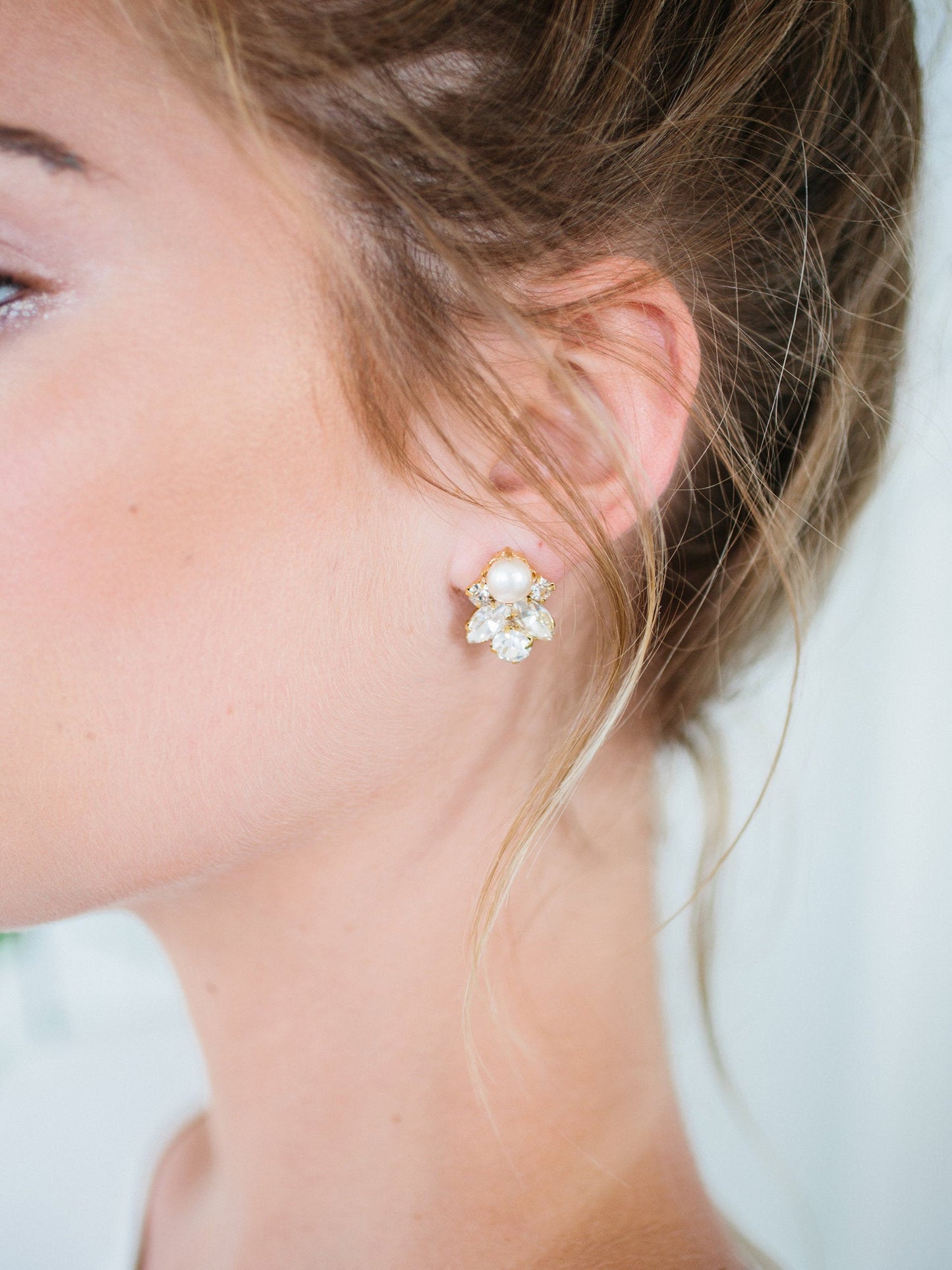 Boucles d'oreilles Coquelicot