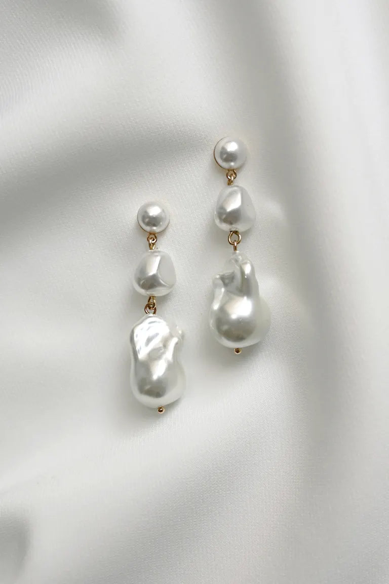 Juniper Pearl Drop Earring