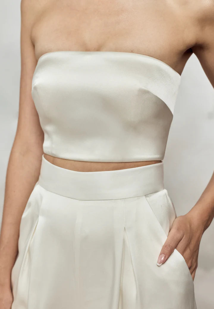 Zia Bandeau Satin