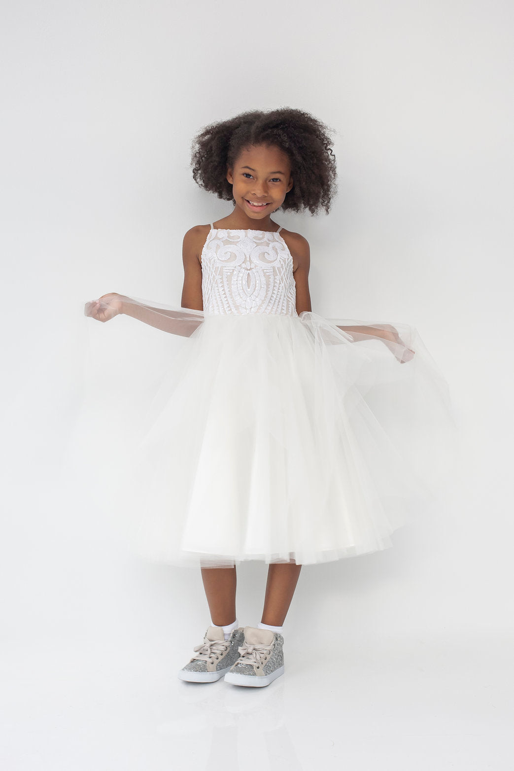 David's bridal flower hot sale girl dresses clearance